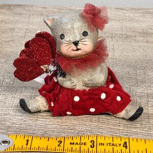 Bethany Lowe Valentine Calico Kitty